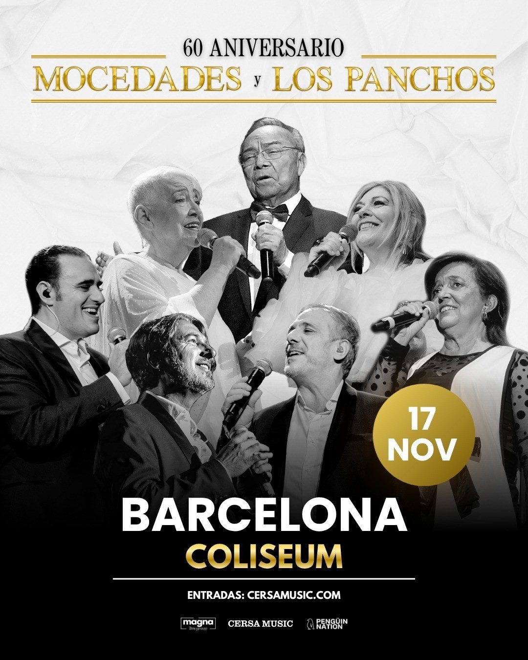 Mocedades y Los Panchos: 60 Aniversario